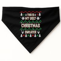 This Is My Ugly Christmas Sweater USA-Made Doggie Bandana