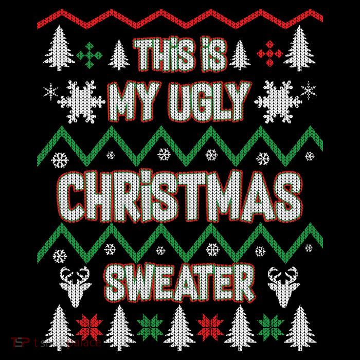 This Is My Ugly Christmas Sweater Impact Tech Backpack