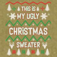 This Is My Ugly Christmas Sweater Garment-Dyed Women's Muscle Tee