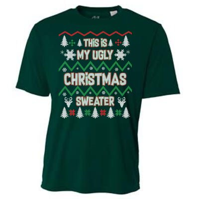 This Is My Ugly Christmas Sweater Cooling Performance Crew T-Shirt