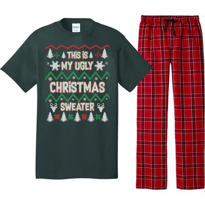 This Is My Ugly Christmas Sweater Pajama Set