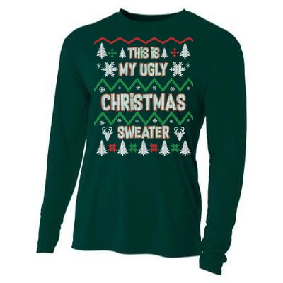 This Is My Ugly Christmas Sweater Cooling Performance Long Sleeve Crew