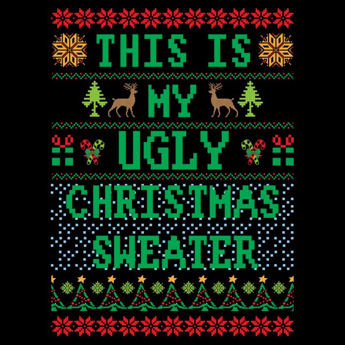 This Is My Ugly Christmas Sweater Party Funny 16oz Travel Tumbler
