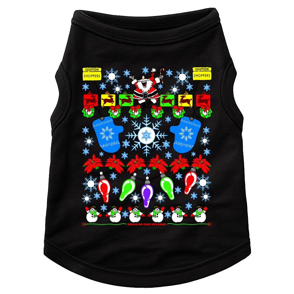This Is My Ugly Christmas Sweater Shoppers Doggie Tank
