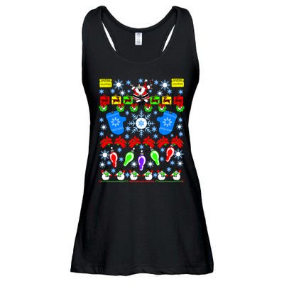 This Is My Ugly Christmas Sweater Shoppers Ladies Essential Flowy Tank