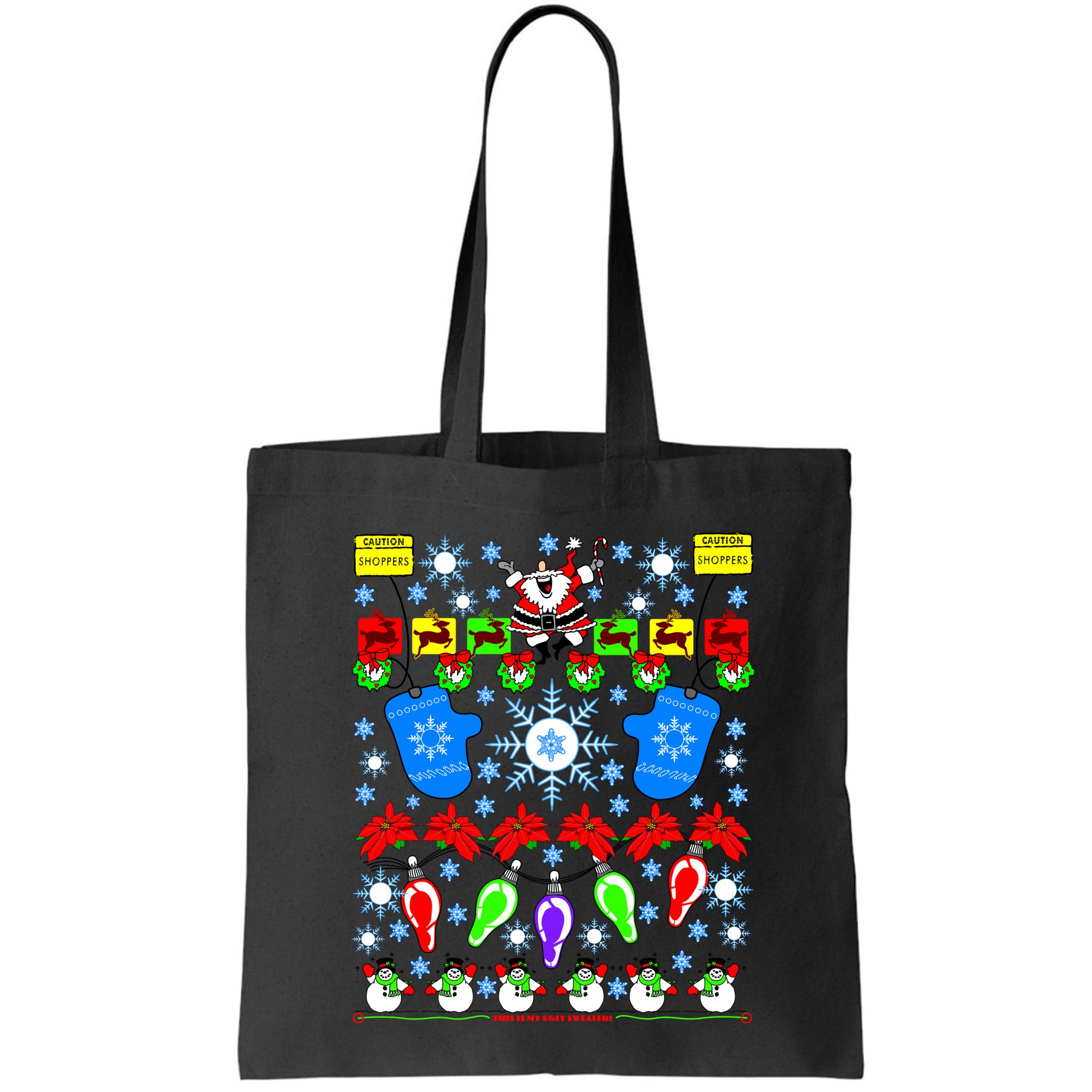 This Is My Ugly Christmas Sweater Shoppers Bag