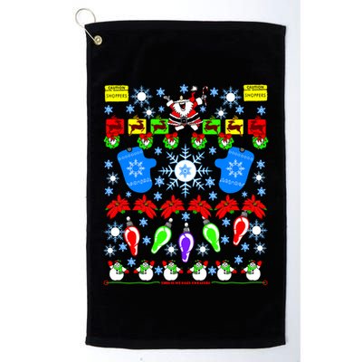 This Is My Ugly Christmas Sweater Shoppers Golf Towel