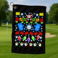 This Is My Ugly Christmas Sweater Shoppers Golf Towel
