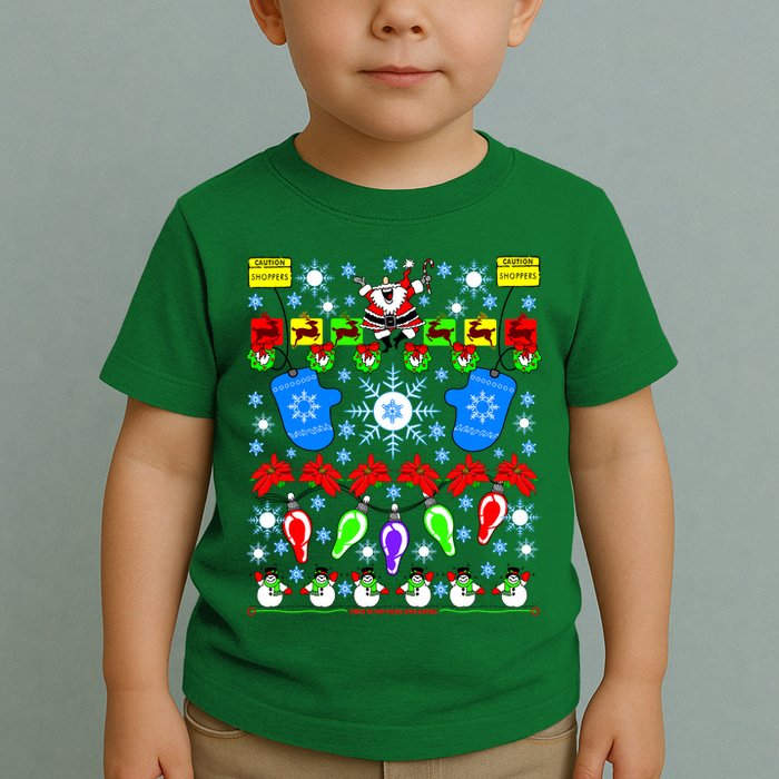 This Is My Ugly Christmas Sweater Shoppers Toddler T-Shirt