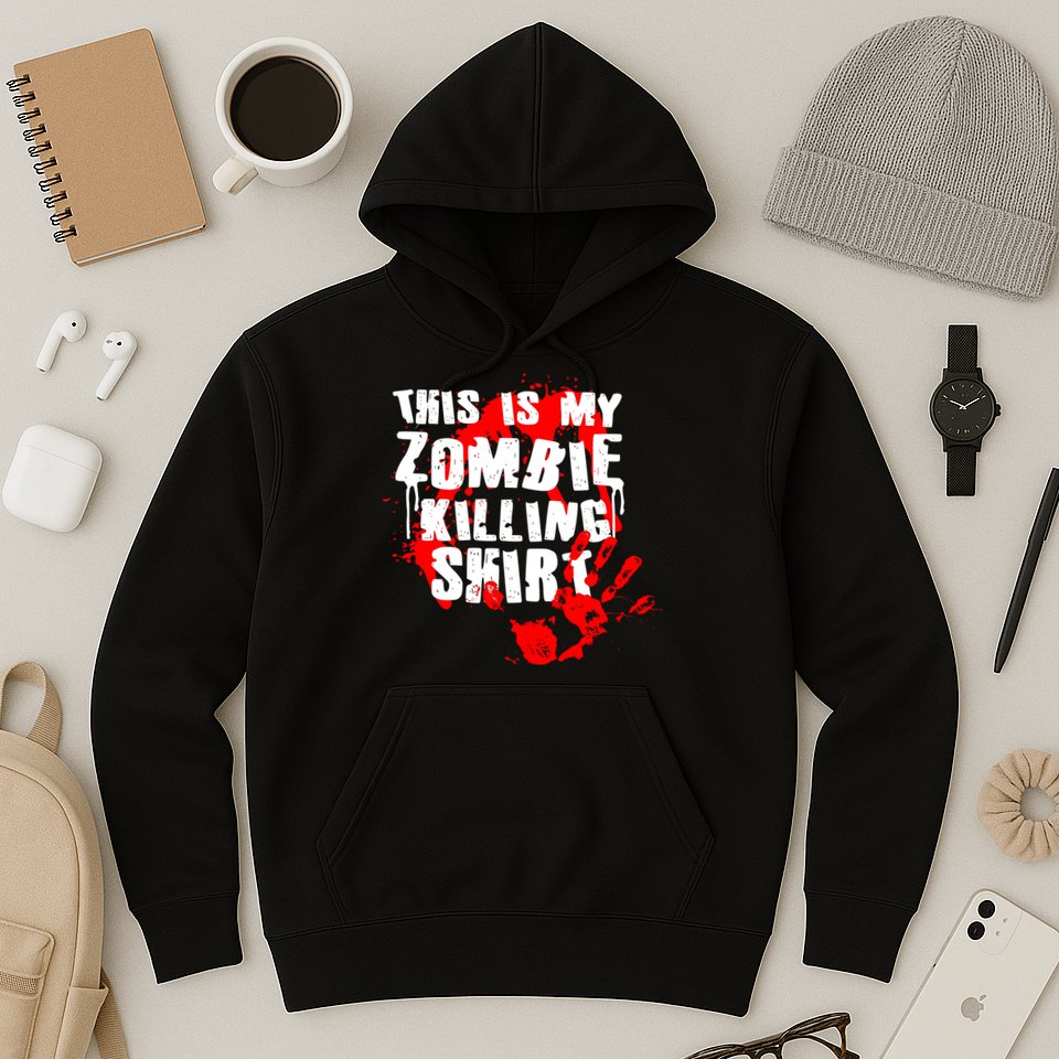 This Is My Zombie Killing Shirt Hoodie