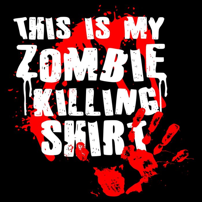 This Is My Zombie Killing Shirt T-Shirt