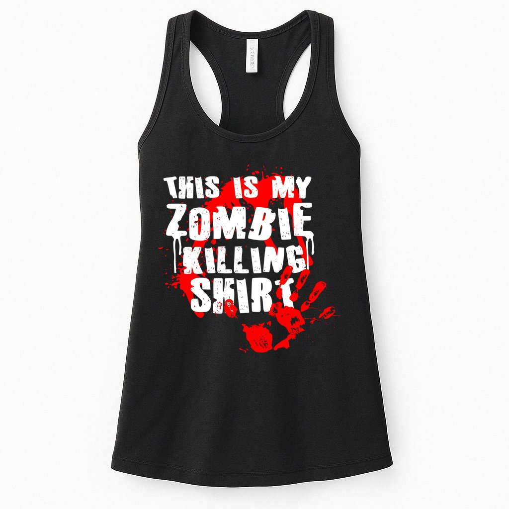 This Is My Zombie Killing Shirt Womens Tank Top