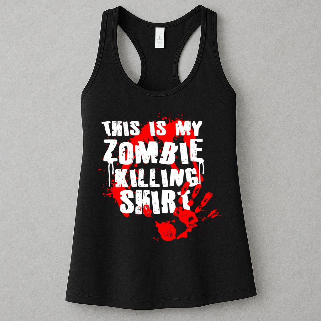 This Is My Zombie Killing Shirt Womens Tank Top