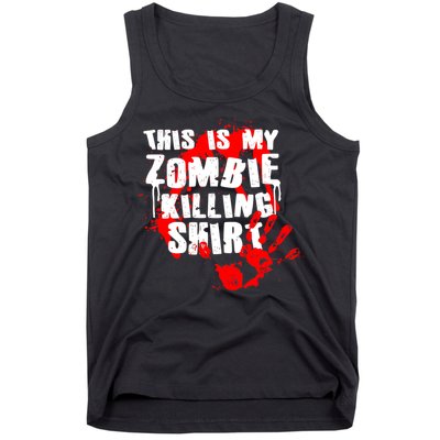 This Is My Zombie Killing Shirt Tank Top
