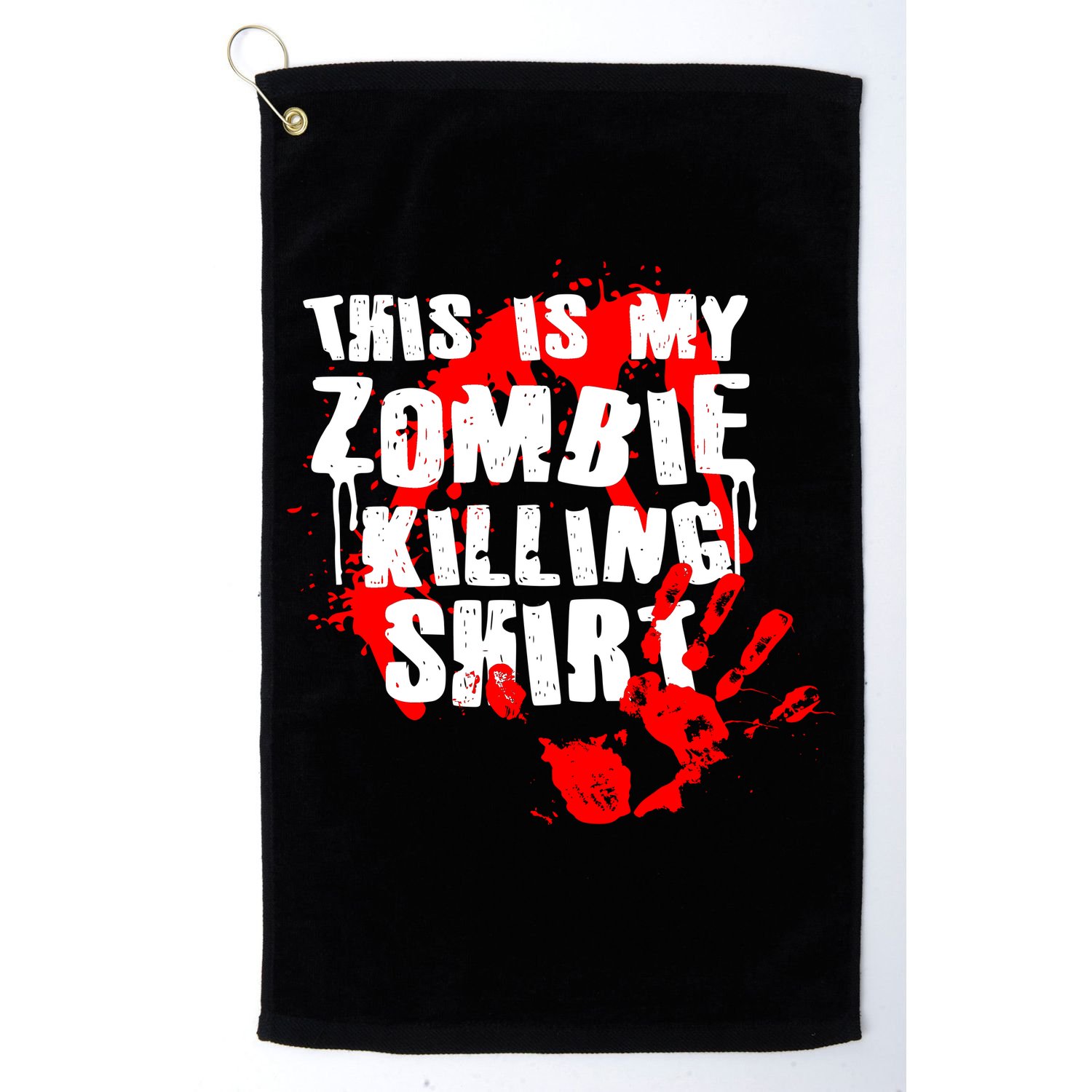 This Is My Zombie Killing Shirt Golf Towel