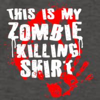 This Is My Zombie Killing Shirt Vector Backpack