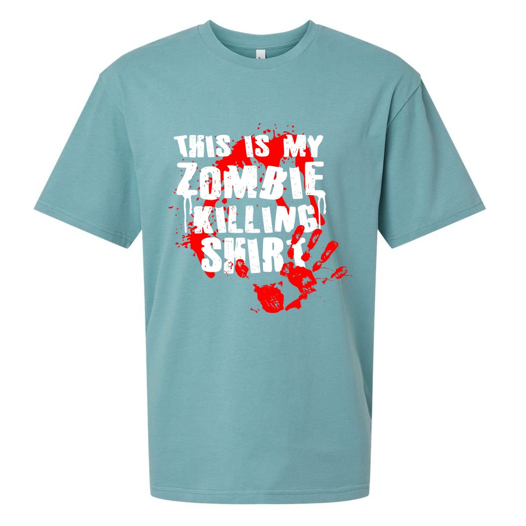 This Is My Zombie Killing Shirt Sueded Cloud Jersey T-Shirt