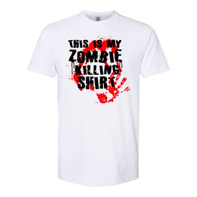 This Is My Zombie Killing Shirt Softstyle CVC T-Shirt