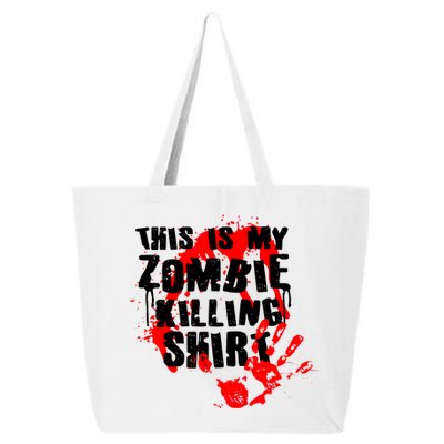 This Is My Zombie Killing Shirt 25L Jumbo Tote