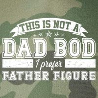 This Is Not A Dad Bod I Prefer Father Figure Legacy Tie Dye Trucker Hat