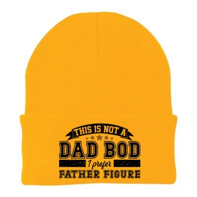 This Is Not A Dad Bod I Prefer Father Figure Knit Cap Winter Beanie