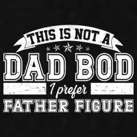 This Is Not A Dad Bod I Prefer Father Figure Ladies PosiCharge Tri-Blend Wicking Tank