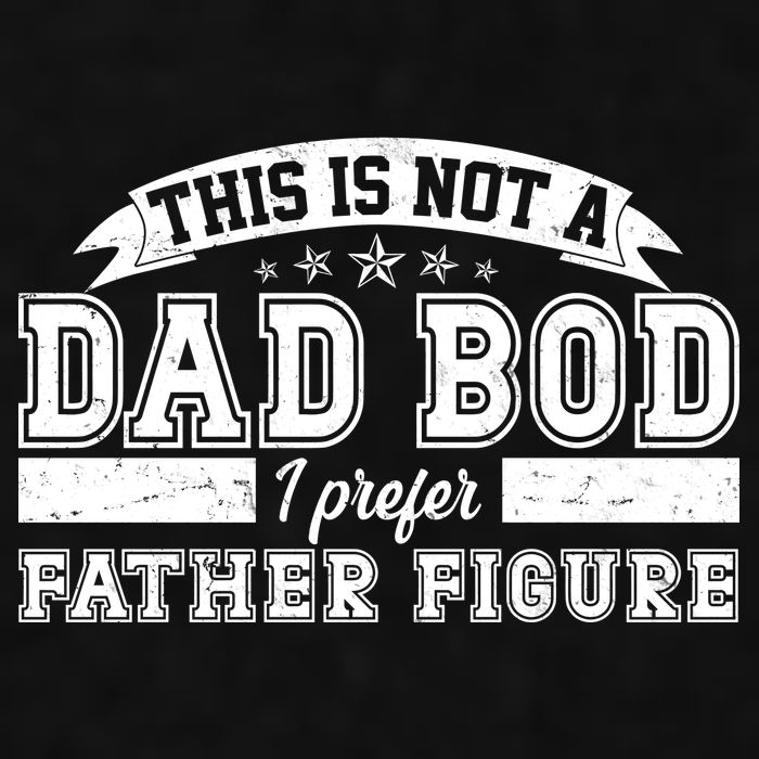 This Is Not A Dad Bod I Prefer Father Figure Ladies PosiCharge Tri-Blend Wicking Tank