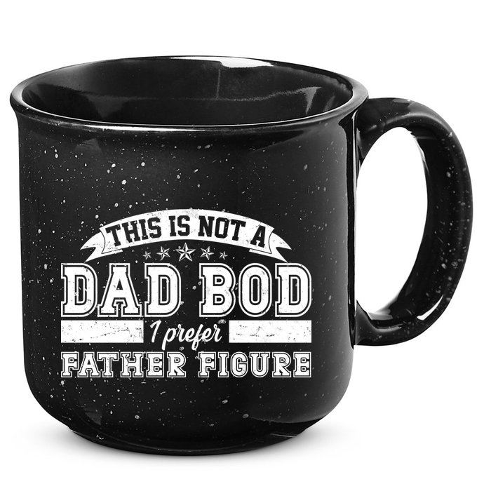 This Is Not A Dad Bod I Prefer Father Figure 15oz Campfire Ceramic Mug