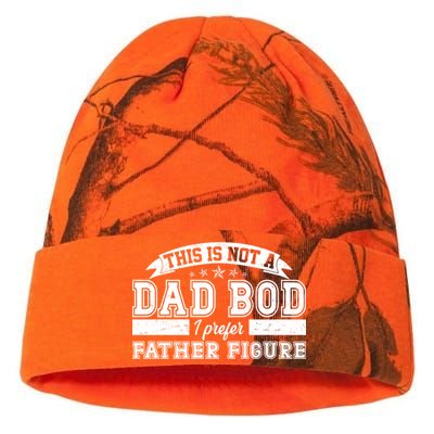 This Is Not A Dad Bod I Prefer Father Figure Kati Licensed 12" Camo Beanie