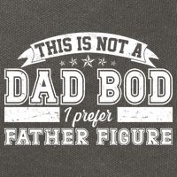 This Is Not A Dad Bod I Prefer Father Figure Cotton Canvas Backpack