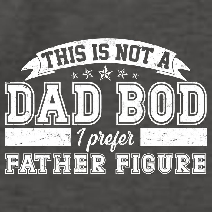 This Is Not A Dad Bod I Prefer Father Figure Vector Backpack