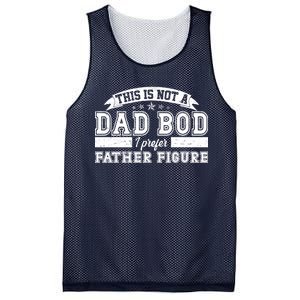 This Is Not A Dad Bod I Prefer Father Figure Mesh Reversible Basketball Jersey Tank