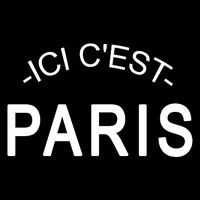 This Is Paris Ici C'est Paris Welcome To Paris Drawstring Bag