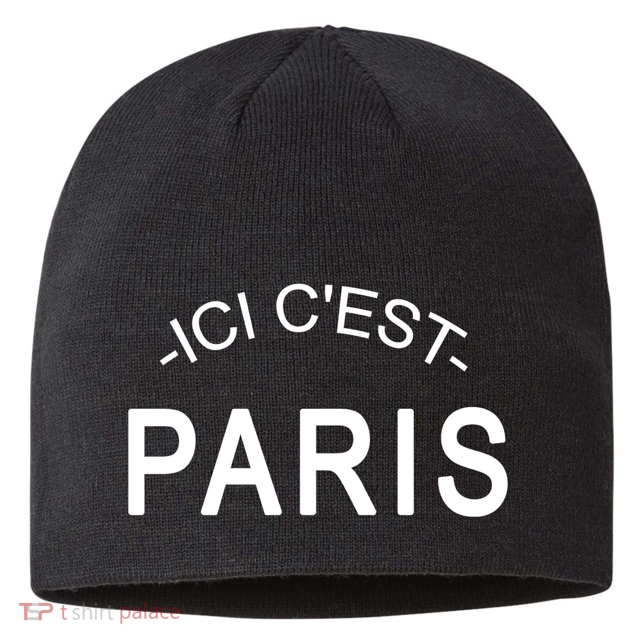 This Is Paris Ici C'est Paris Welcome To Paris Sustainable Beanie
