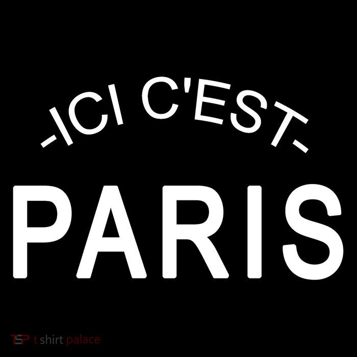 This Is Paris Ici C'est Paris Welcome To Paris 16 in Basic Backpack