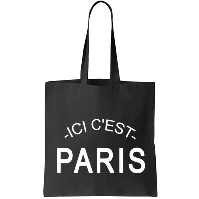 This Is Paris Ici C'est Paris Welcome To Paris Bag