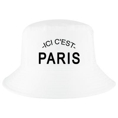This Is Paris Ici C'est Paris Welcome To Paris Cool Comfort Performance Bucket Hat