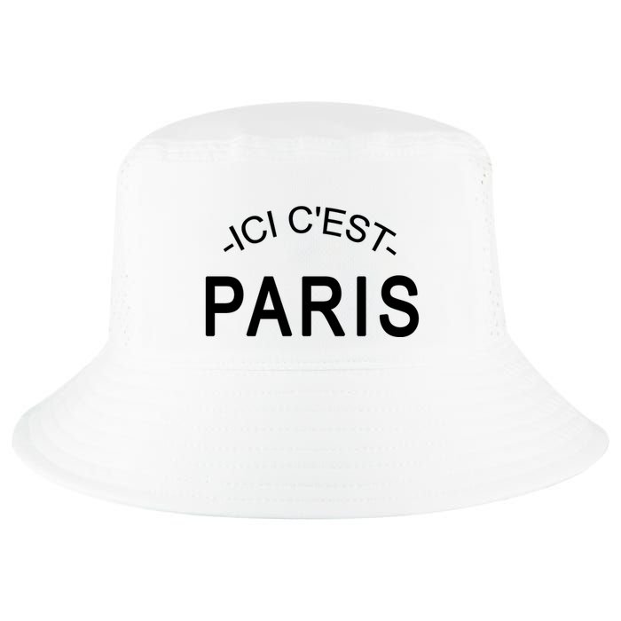 This Is Paris Ici C'est Paris Welcome To Paris Cool Comfort Performance Bucket Hat