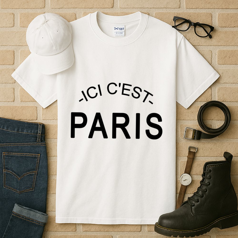 This Is Paris Ici C'est Paris Welcome To Paris Tall T-Shirt