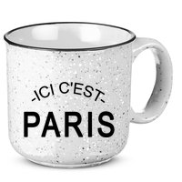 This Is Paris Ici C'est Paris Welcome To Paris 15oz Campfire Ceramic Mug