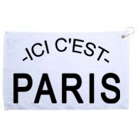 This Is Paris Ici C'est Paris Welcome To Paris Grommeted Golf Towel