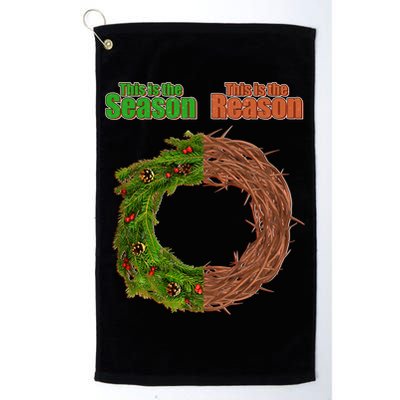 This Is The Season This Is The Reason Christian Golf Towel