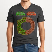 This Is The Season This Is The Reason Christian V-Neck T-Shirt
