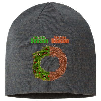 This Is The Season This Is The Reason Christian Sustainable Beanie