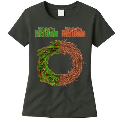 This Is The Season This Is The Reason Christian Womens T-Shirt