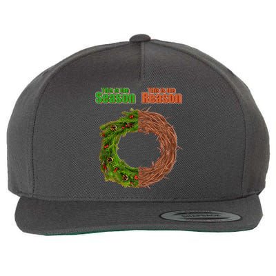 This Is The Season This Is The Reason Christian Wool Snapback Cap