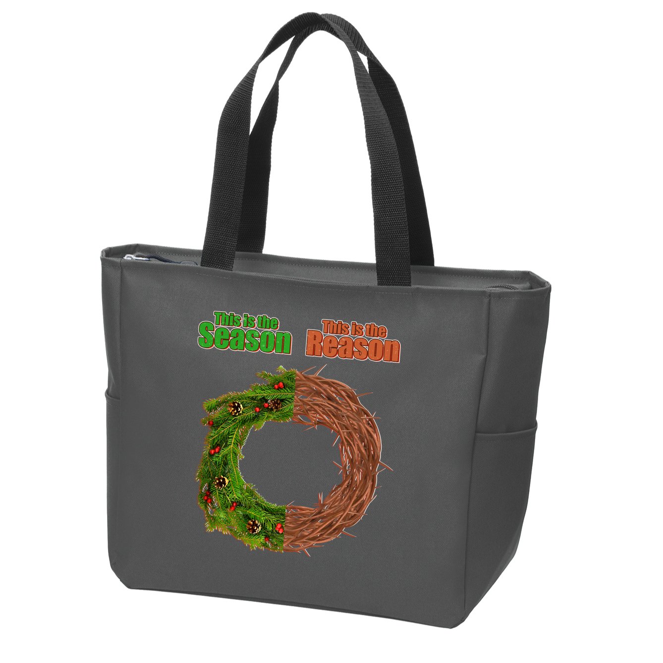 This Is The Season This Is The Reason Christian Zip Tote Bag