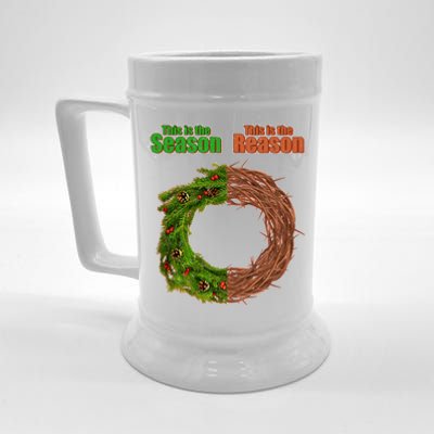 This Is The Season This Is The Reason Christian Beer Stein