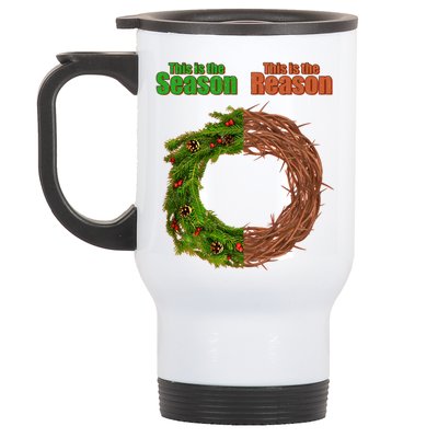 This Is The Season This Is The Reason Christian Stainless Steel Travel Mug