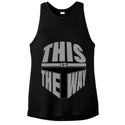 This Is The Way Ladies PosiCharge Tri-Blend Wicking Tank